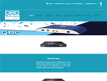 Tablet Screenshot of dbctech.in